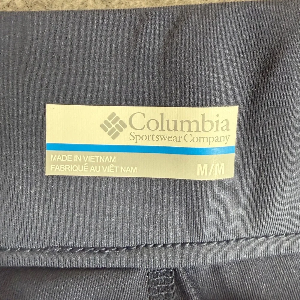 Columbia Navy Blue Active Skort Medium Cinch Side Hiking Golf Skirt Pockets